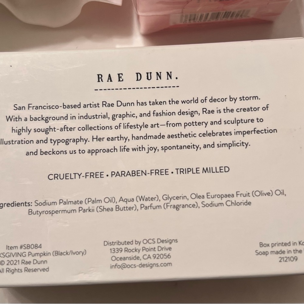 Body care set bath bombs, scrub and Rae Dunn pumpkin spice latte soap. - Picture 2 of 4